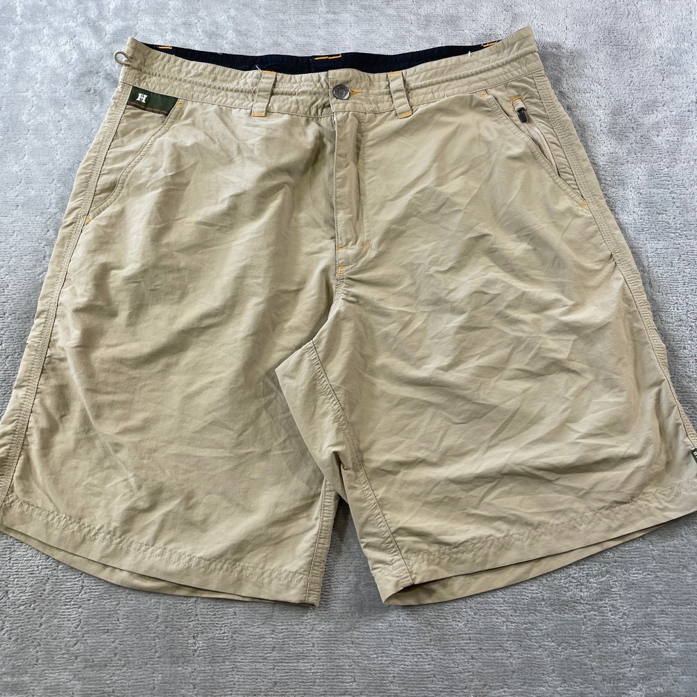 Howler Bros Horizon Hybrid Short Mens 36 Khaki Ripstop Quick Dry Fishing Light